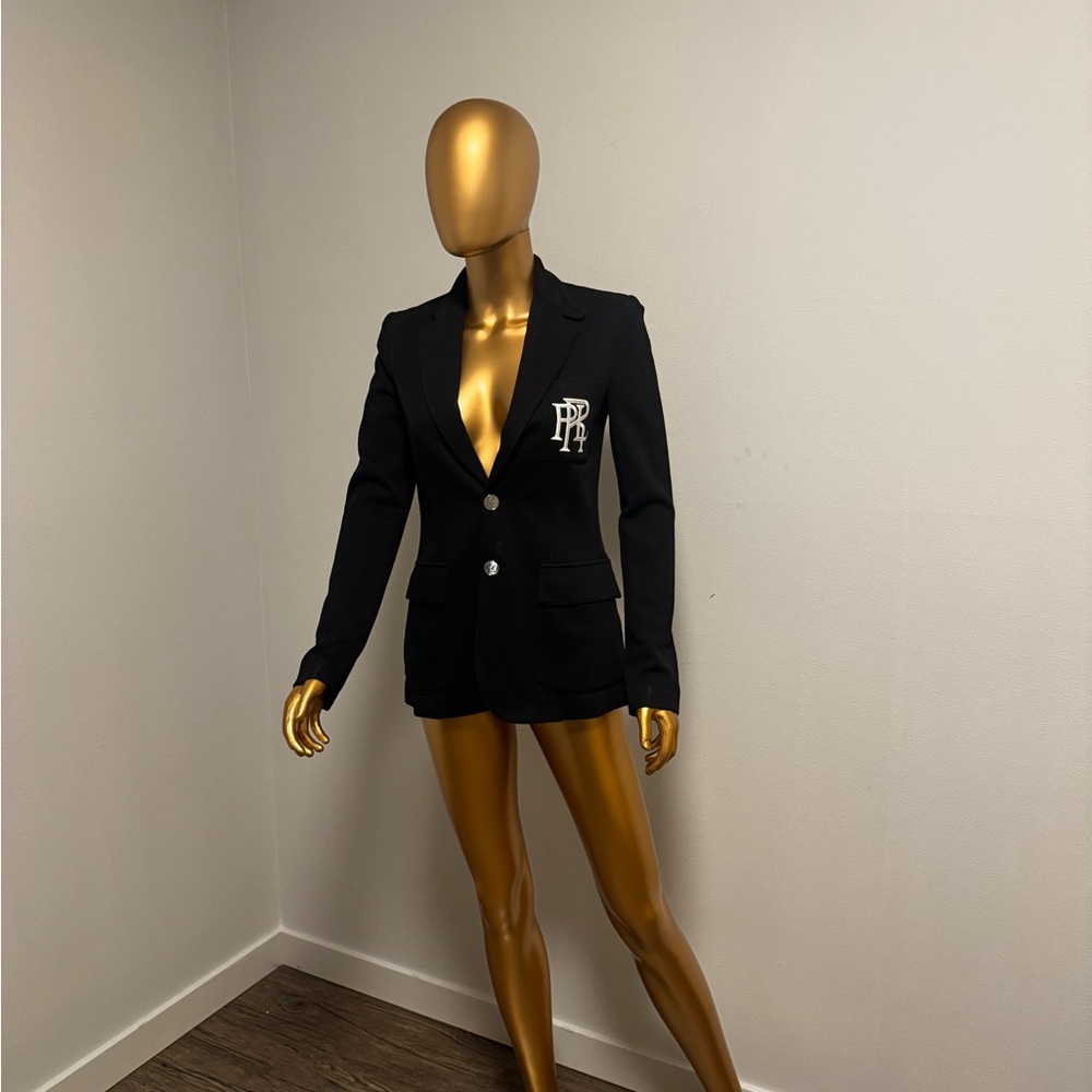 Polo by Ralph Lauren Black Blazer with Logo